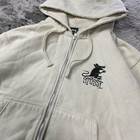 St  ssy Rat Y2k Graphic Full Zip Hoodie Vtg Off-white Sz L