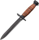 12  Wwii M3 Army Survival Tactical German Fighter Knife With Sheath