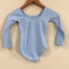 Blue Long Sleeve Dance Leotard Girls Sz 8 130 Ballet