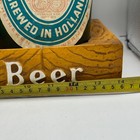 Vtg 1970s Heineken Beer Bar Pub Display Dutch Boy   Bottle Chalkware 18   read 