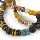 Mixed Venetian Trade Beads 32inch