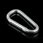 3  50pack Carabiner Spring Belt Clip Key Chain  Aluminum D-ring Clip Hook Buckle