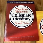 Merriam-webster Collegiate Dictionary 11th Edition   2nd Edition Thesaurus Combo