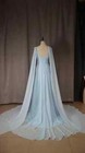 Chiffon Mother Of The Bride Dresses Long Bridesmaid Pleated V Neck Backless