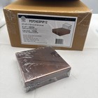 Nuvo Iron Pcp24copip12 Modern Low-profile Eazy-cap Post Cap-copper  3 6  X 3 6 