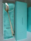 Tiffany Sterling Silver  New  baby Infant  Spoon  moon   Stars  Box pouch card