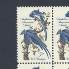Audubon Society - Collie s Magpie Jays Mint Set Of 4 Stamps 61 Years Old 