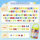 104 Pcs Alphabet Magnetic Letters And Numbers For Toddlers abc 123 Fridge Educat