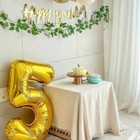40  Gold Helium Giant Number Balloons Large Foil Birthday Age Party Decor