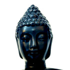 3 Ceramic Buddha Figures Incense Burner Holders