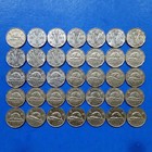 35 Pc Lot Canadian 5-cent Coins Nickel Five-cent George Vi Elizabeth Ii Nickels