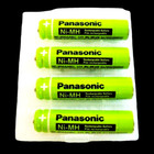  4-pack  Original Panasonic Bk-40aaabu Rechargeable Cordless Phone Batteries New