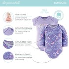 Purple Butterfly Bliss 30 Piece Newborn Baby Girl s 100  Cotton Layette Gift Set