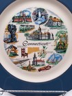 Connecticut Ceramic Sovereign Plate Royal Devon Usa  10 2 Inch Attractions