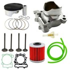 For Kawasaki Kx250f Kxf250 2009-2016 Cylinder Piston Gasket Valves Rebuild Kit