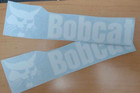 Bobcat 15  Set Of 2 Skid Steer White