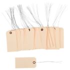 1 000 Of 4 3 4  X 2 3 8  Size 5 Manilla Shipping Hang Tag Tags With Wire 13 Pt
