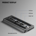 Neewer 2pack 501pl Tripod Fluid Head Qr Plate For Manfrotto Mvh500ah 502ah Gm001