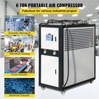 Vevor 6 Ton 6 Hp Air-cooled 53l Tank Industrial Water Chiller Lcd Display