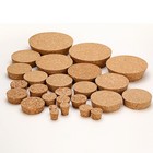 Cork Bung Stopper Lid Top For Jars Jugs Terrariums Bottles 26 Sizes 13mm- 110mm
