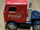 Vintage 1980 Buddy L Coca Cola Advertisement Mack Truck Semi Tractor Red 4 5   