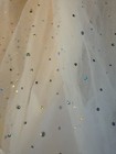 Pottery Barn Kids Baby Girl Shimmer Sparkle Tutu Tulle Blush Pink Crib Skirt