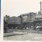 Delaware Lackawanna   Western Railroad Engine Locomotive No  569 Antique Photo