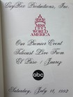 Miss World America 1992 Program Book