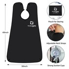 Men   s Beard Shaving Bib     No-mess Hair Trimming Catcher Grooming Apron Cape