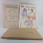 Simplicity 9055 Top Sleeve   Collar Options Pattern Miss Xl Bust 44 -46  Uncut