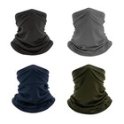 4 Pack Cooling Neck Gaiter Summer Face Cover Scarf Sun Uv Protection 4 Pack-2