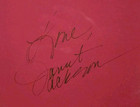 Genuine 1986 Janet Jackson Control Poster Autographed Sp 5106 A m Records 24x36