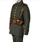 Ww1 German Army Uniform Green Wool Uniform Handmade Coat The Great War Coat