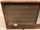     rare Vintage 1959 Zenith Wooden Am fm Tube Radio 2-2479 X323 tested   Working