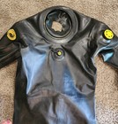 Viking  Hazmat Hds  1500 Rubber Drysuit Size 3 W Accessories Euc  3d