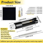 Adjustment Watch Band Strap Link Pin Remover Spring Bar Repair Resizing Tool Kit