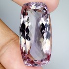 Free Certificate Antique Bi Color Ametrine 66 70ct 34x27mm Jumbo Gemstone Rare
