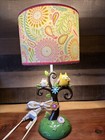 Lambs   Ivy Dena Happi Tree Owl Baby Nursery Lamp W  Lamp Shade Paisley Design