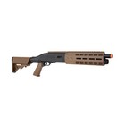 New Elite Force Tri-shot Gas Airsoft Shotgun - Tan black  2279558 