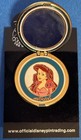 2003 Disney Pin Hinged Compact Mirror Princess Ariel Triton Castle