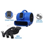 Xpower X-430tf-mdk Pet Grooming Cage Dryer Multi Drying Hose Set W Timer  Filter