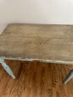 1880s Lodge Table    all  Seeing Eye Country Farmhouse Kitchen Desk Primitive