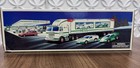 Vintage 1997 Hess Toy Truck And Racers New In Box