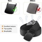 Agptek Travel Money Belt  Hidden Pouch  Anti-theft Security Waist Black 