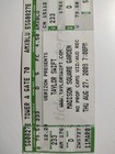 Taylor Swift Ticket Stub Aug 27 2009 Madison Square Garden
