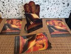 8 - Rare Vintage Card Armageddon Foil Video Store Shelf Display Lot Bruce Willis