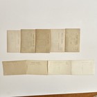 Vintage Antique Photo Postcard Lot Of 9 Real Photo Rppc 1900s 1920s Edwardiancar