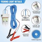 Underwater Green Fishing Light Super Bright 40000 Lumens 80w 12v Led Submersi   