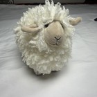 Jellycat Rolbie Sheep Cream Plush Stuffed Animal 8  Fluffy Fleece Retired