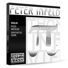 Thomastik-infeld Peter Infeld Violin Strings 4 4 Full Set With Tin Set - Tin E
